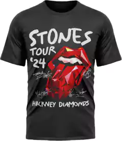 Remera Rolling Stones Huckney Diamonds Tour
