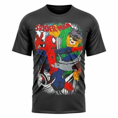 Remera Spiderman vs Octopus