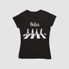 Remera entallada The Beatles Cruzando