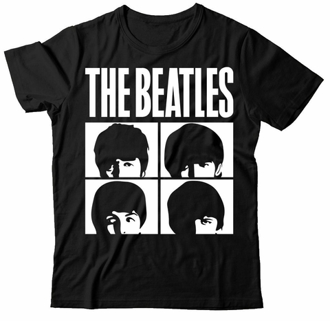 Remera The Beatles Monocromo