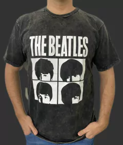 Remera The Beatles Monocromo en internet