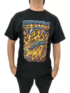 Remera Scorpions Textura - comprar online