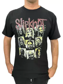 Remera Slipknot Faces - comprar online