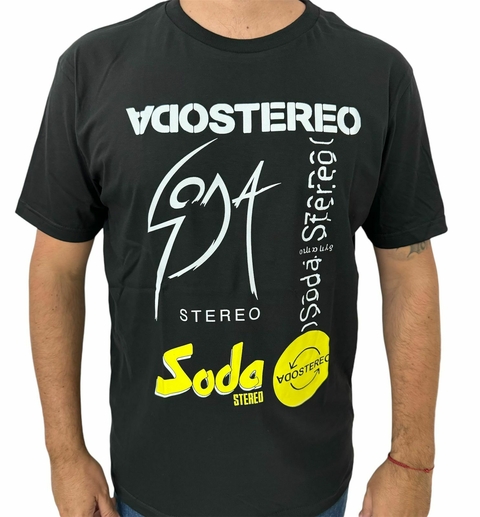 Remera Soda Stereo Épocas