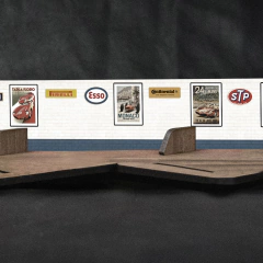 Repisa para 4 Autos 1:43 / 1:32 - Automovilismo 1960