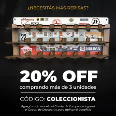 Repisa para 4 Autos 1:43 / 1:32 - Alemania - Renovo Colgables