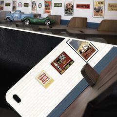 Repisa para 8 Autos 1:64 - Automovilismo 1950