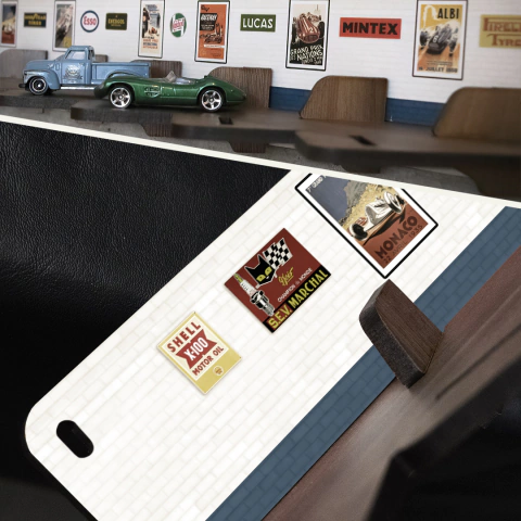 Repisa para 8 Autos 1:64 - Automovilismo 1950