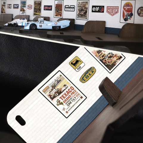 Repisa para 8 Autos 1:64 - Automovilismo 1970