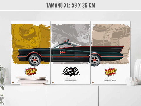 Tríptico Batimovil 66 - tienda online