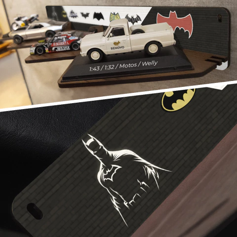 Repisa para 4 Autos 1:43 / 1:32 - Batman - comprar online