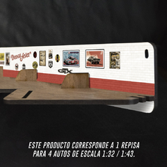 Repisa para 4 Autos 1:43 / 1:32 - Dodge - comprar online