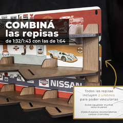 Repisa para 4 Autos 1:43 / 1:32 - Drag Racing - tienda online