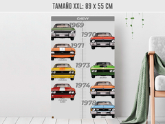 Cuadro Evolución Chevy - tienda online