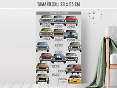 Cuadro Evolución Ford Falcon - tienda online