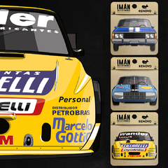 3 imanes Ford Falcon Carrera