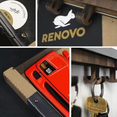 Portallaves Ferrari F40 - Renovo Colgables