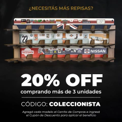 Repisa para 4 Autos 1:43 / 1:32 - Inglaterra - Renovo Colgables
