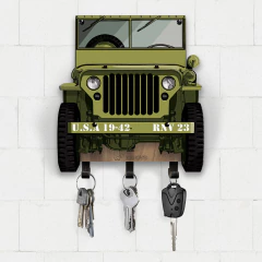 Portallaves Jeep Willys