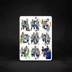 Set de 11 Carteles de La Selección Argentina - comprar online