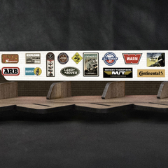 Repisa para 8 Autos 1:64 - Off Road