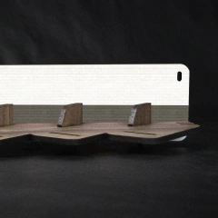 Repisa para 8 Autos 1:64 - Pared Blanca - comprar online