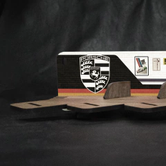 Imagen de Repisa para 8 Autos 1:64 - Porsche