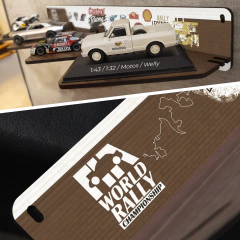 Repisa para 4 Autos 1:43 / 1:32 - Rally