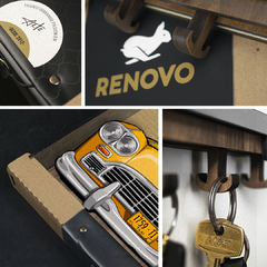 Portallaves New York Taxi - Renovo Colgables