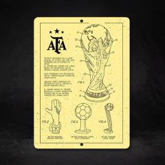 Set de 11 Carteles de La Selección Argentina - tienda online