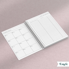 INTERIOR AGENDA TURNOS PERPETUA - DOS DÍAS POR PÁGINA - 001 - tienda online