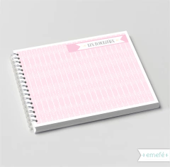 INTERIOR LIBRO DE RECUERDOS - ROSA - ARCHIVO DIGITAL - TIENDA EMEFÉ