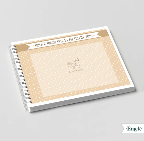 INTERIOR LIBRO DE RECUERDOS - AMARILLO - ARCHIVO DIGITAL - comprar online