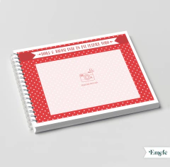 INTERIOR LIBRO DE RECUERDOS - ROJO - ARCHIVO DIGITAL - comprar online