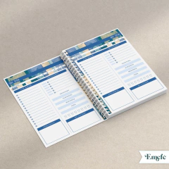 INTERIOR PLANNER PERPETUO - ABSTRACTO AZUL A5