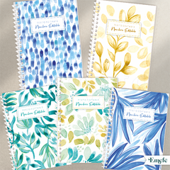 PACK TAPAS AGENDA - FLORA - ARCHIVO DIGITAL