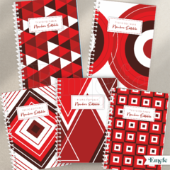 PACK TAPAS AGENDA - TRIA ROJO - ARCHIVO DIGITAL