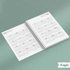 INTERIOR AGENDA 2026 SEMANAL VERTICAL - ARCHIVO IMPRIMIBLE - MODELO 001 - tienda online