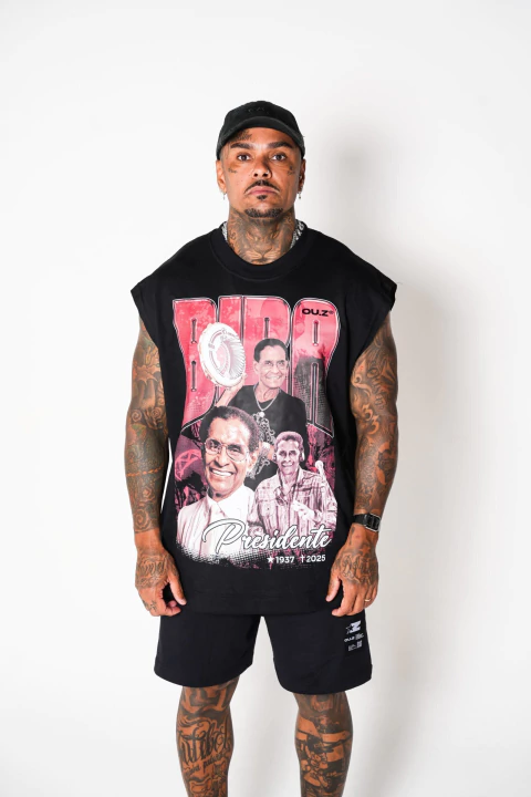 Regata Machão Bira Presidente - Preto