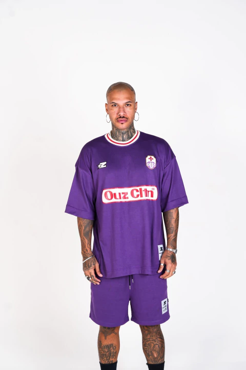 Camiseta Big Over Fiorentina Batistuta - Roxo