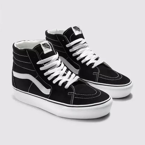 Tênis Sk8-Hi Plataforma Black True White