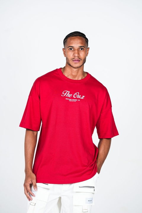 Camiseta Over The Ouz - Vermelho