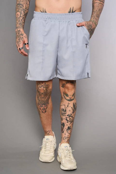 Bermuda New Simple Class - Cinza