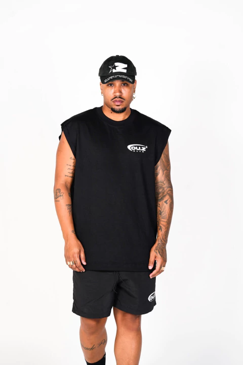 Regata Machão Basic Ouz - Preto