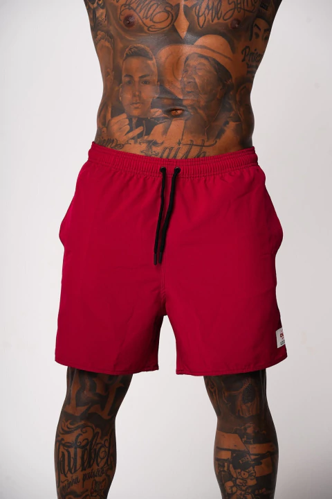 Short Basic Ouz Thermoadhesive - Vinho