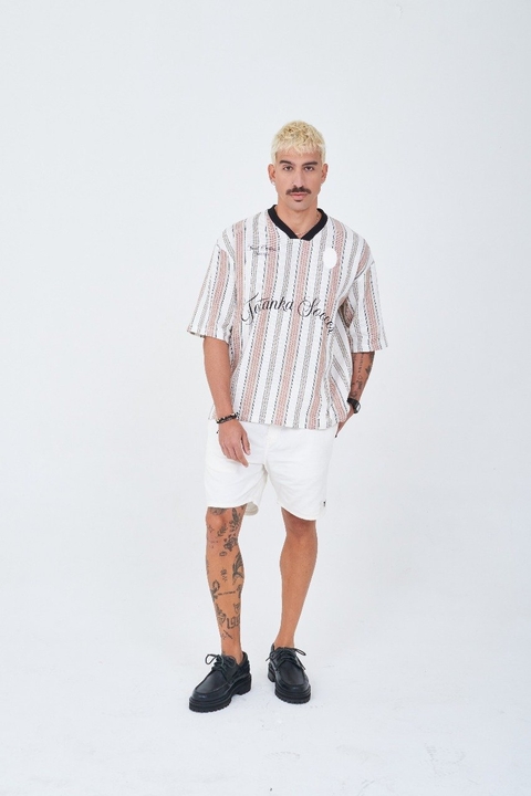 Camiseta Oversized Milan - Off White