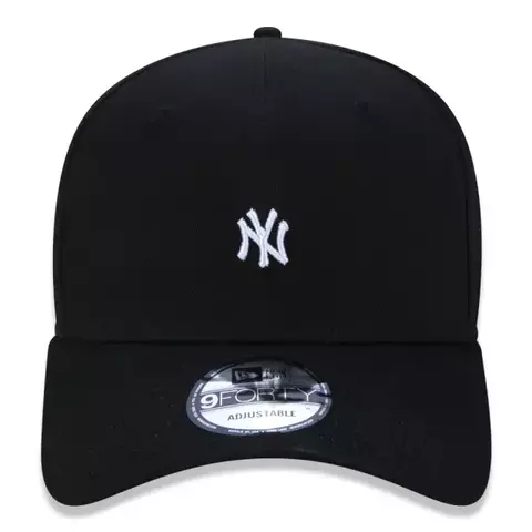 Boné 9FORTY High Profile MLB New York Yankees Mini Logo NY MLB - Preto