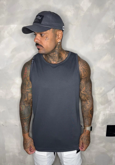 Regata Oversized Basic - Chumbo