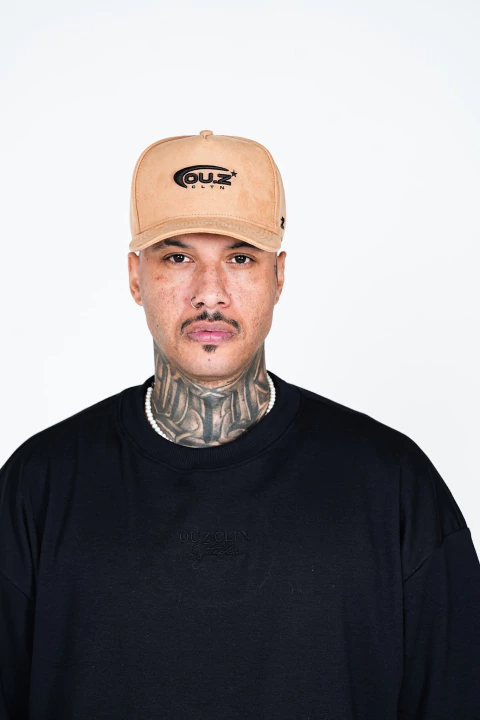 Boné Ouz Cltn Suede - Bege