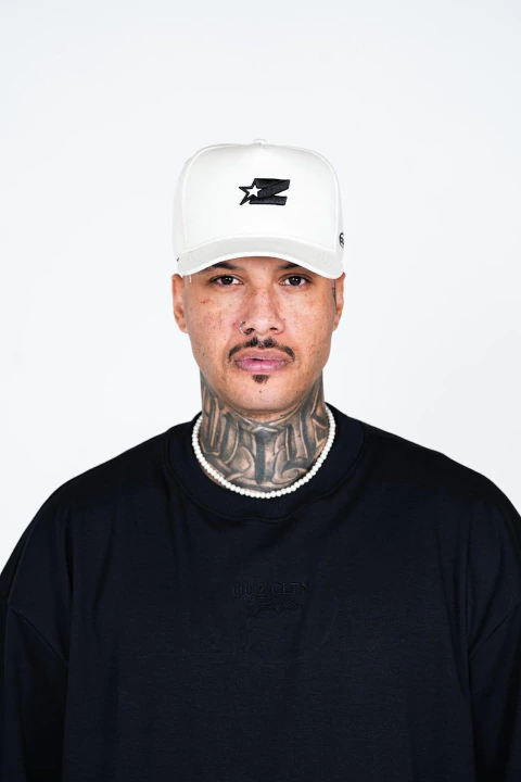 Boné Z Star Suede - Off White